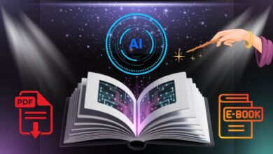 دليل 2025: صنع وتصميم كتاب إلكتروني حصري واحترافي بالذكاء الاصطناعي.